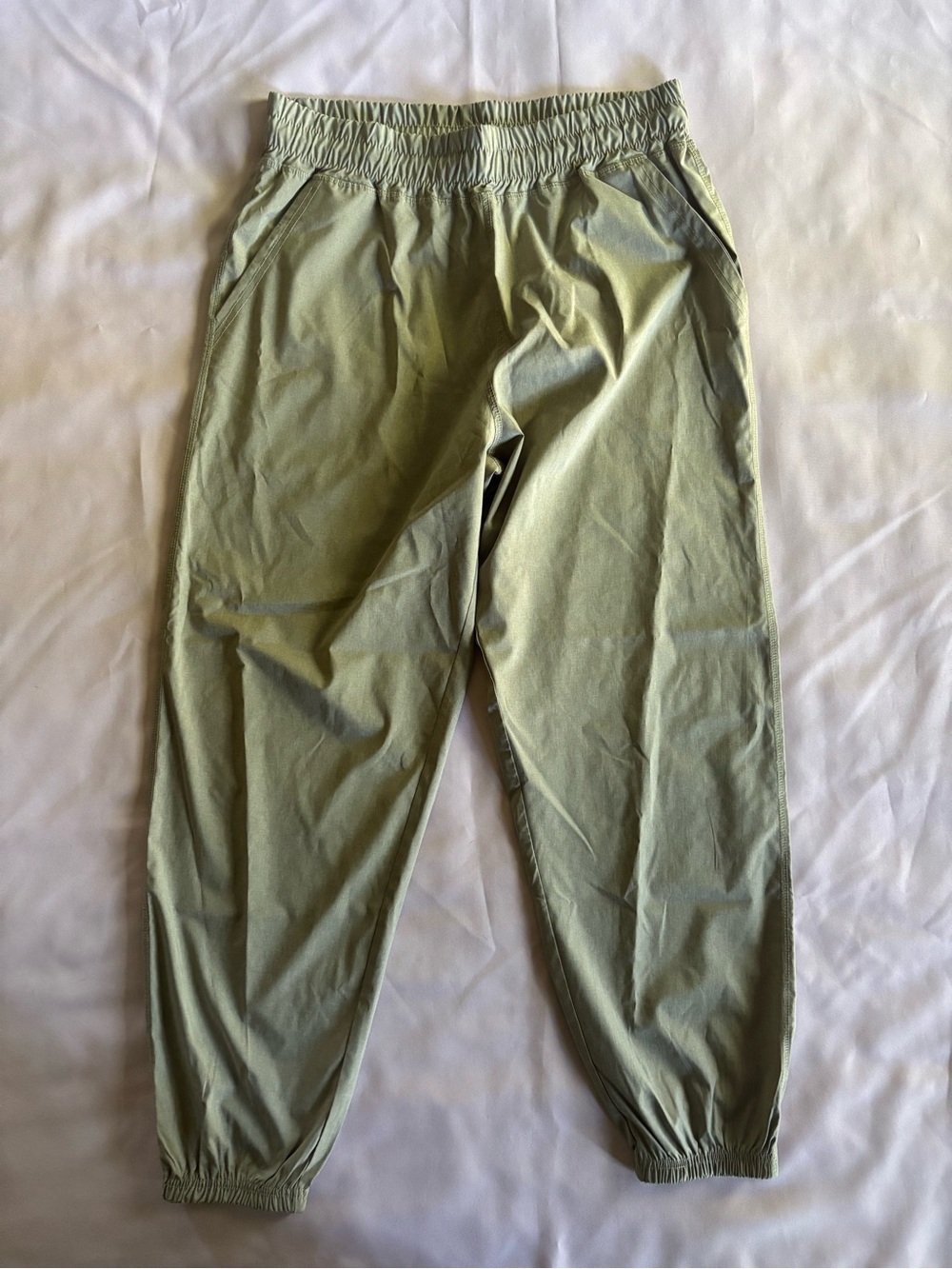 Beverly Hills Polo Club Tan Elastic Cuff Joggers